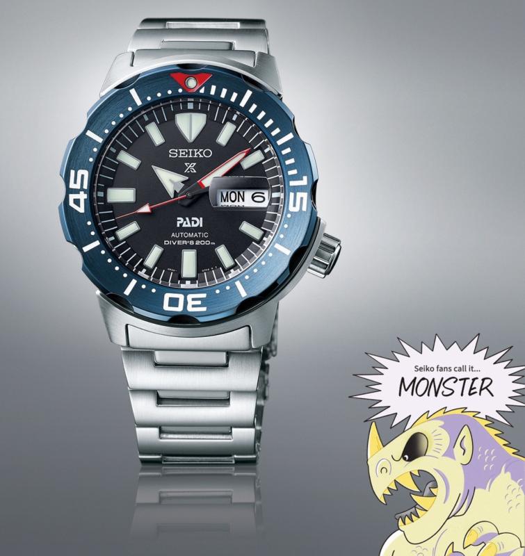 Seiko Prospex Monster SRPE27 PADI