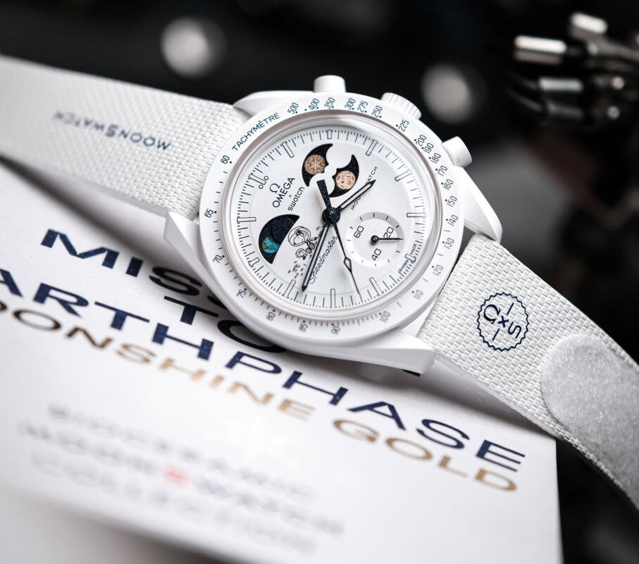 Omega x Swatch Moonshine Gold