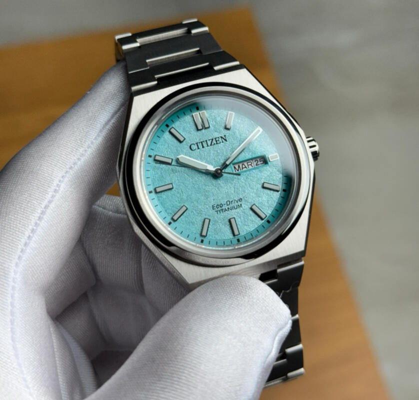 Citizen Super Titanium Eco-Drive AW0130-85M Tiffany